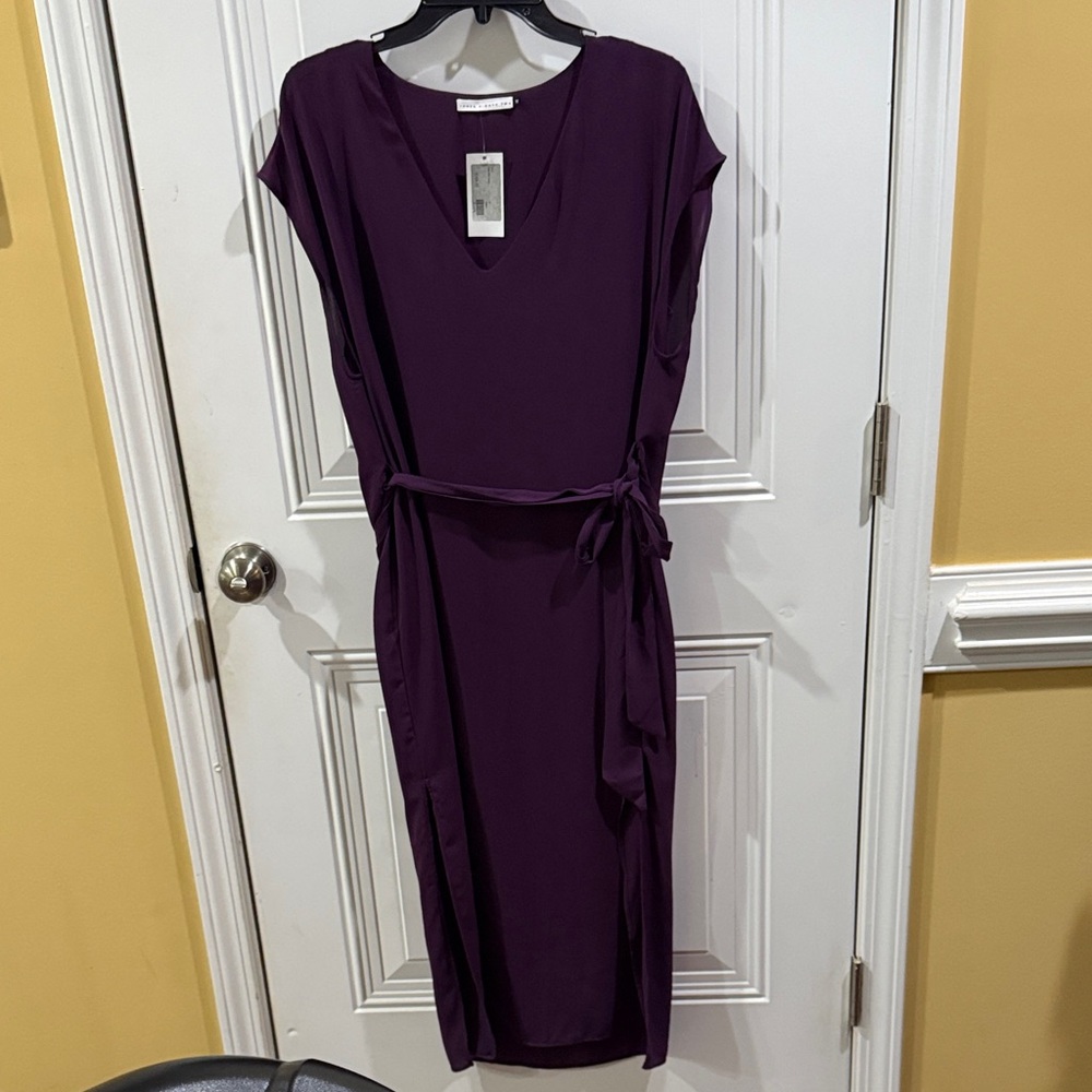 Proceeds go to Charity! Chic Purple Midi Dress